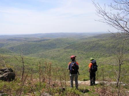 Looking out from White Rock Mtn.